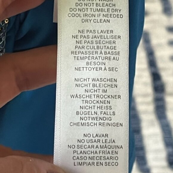 Aidan Mattox Formal Sequin Halter Mini Dress with Cutout Size 2 Marine Blue NWT - Picture 16 of 16